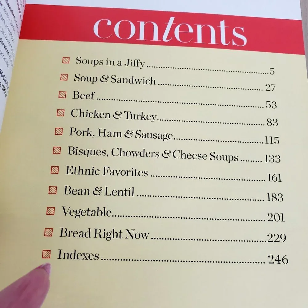 Taste of Home Soups Cookbook